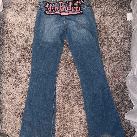Y2k Vintage Von Dutch Jeans